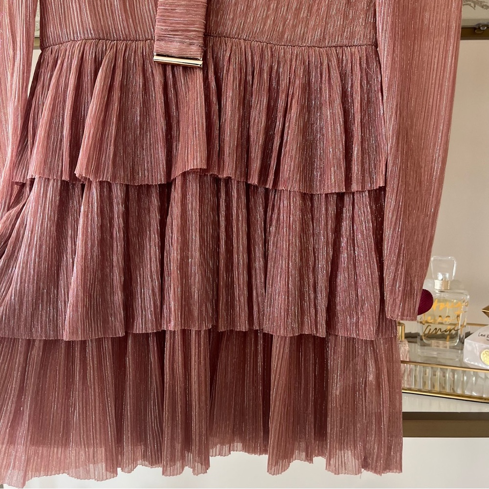 Sabina Musayev Carry Mini Dress in Pink Lemonade Size S - Picture 3 of 7